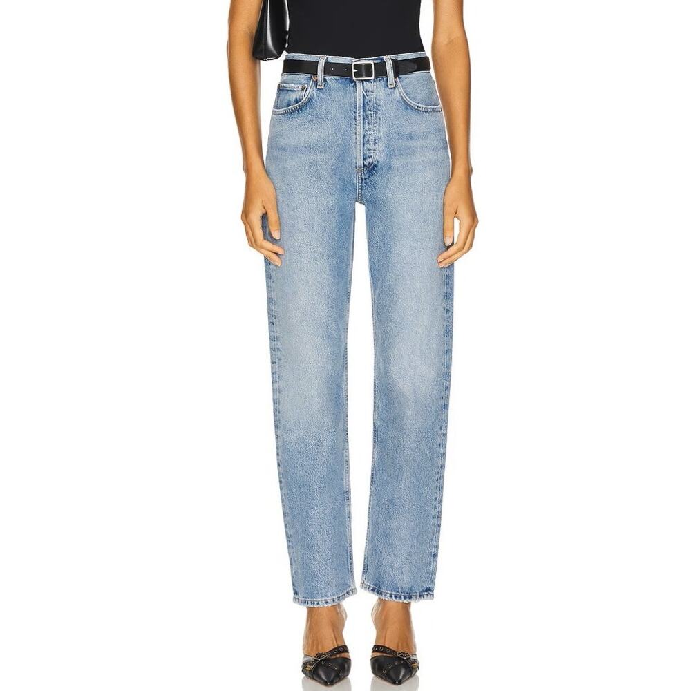 AGOLDE 90s Pinch Waist High Rise Straight Jeans 27
